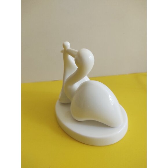 MOMENTS By COALPORT Bone China FIGURINE "A gift from heaven" Stork with baby - Picture 5 of 9